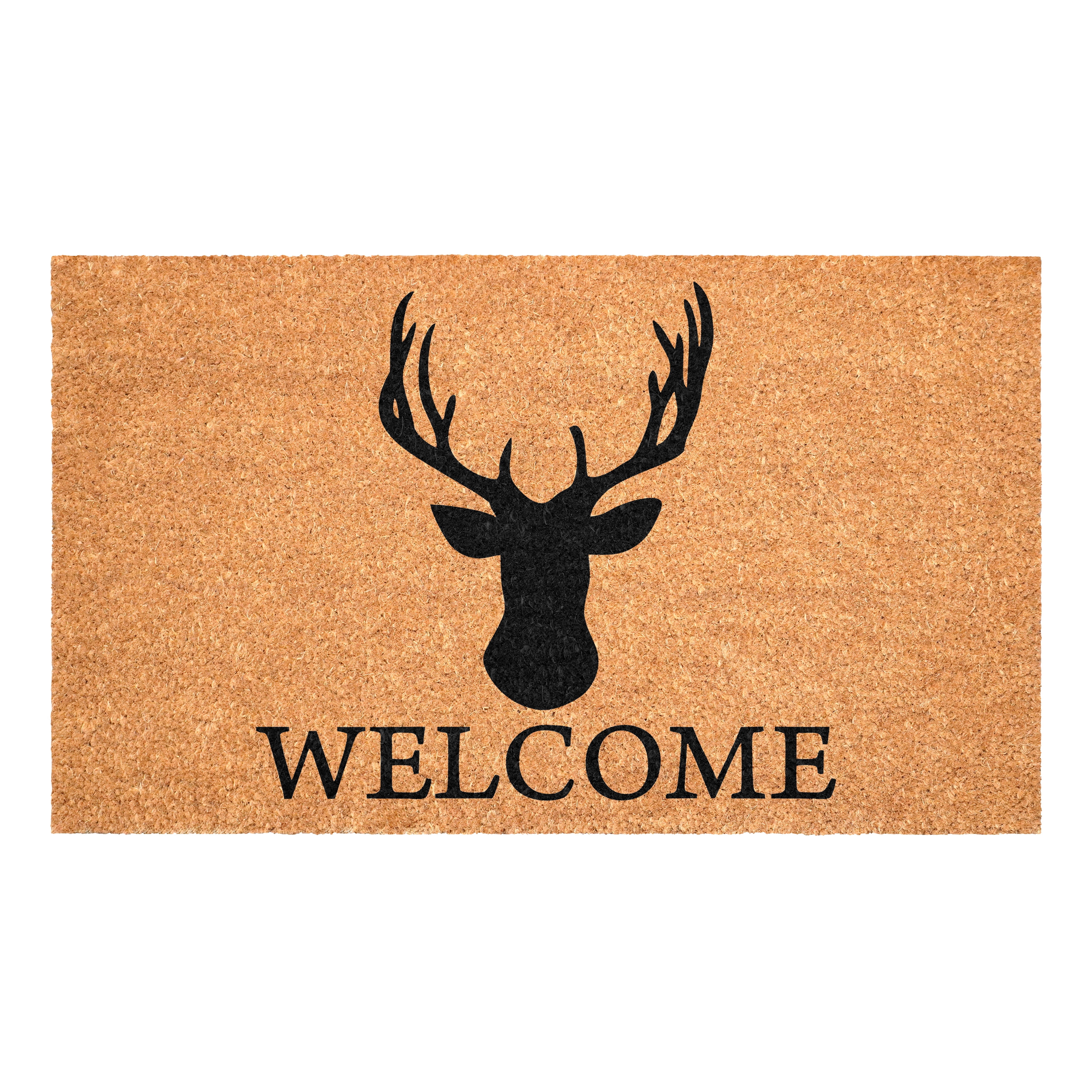 Calloway Mills Deer Welcome Outdoor Doormat 17" x 29"