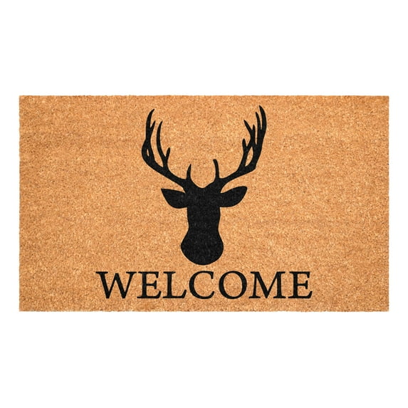 Calloway Mills Deer Welcome Outdoor Doormat 2' x 3'