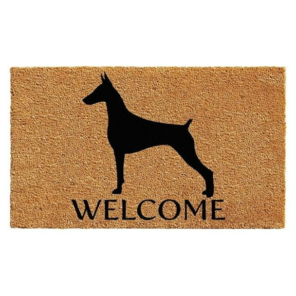 Calloway Mills Doberman Outdoor Doormat 17" x 29"
