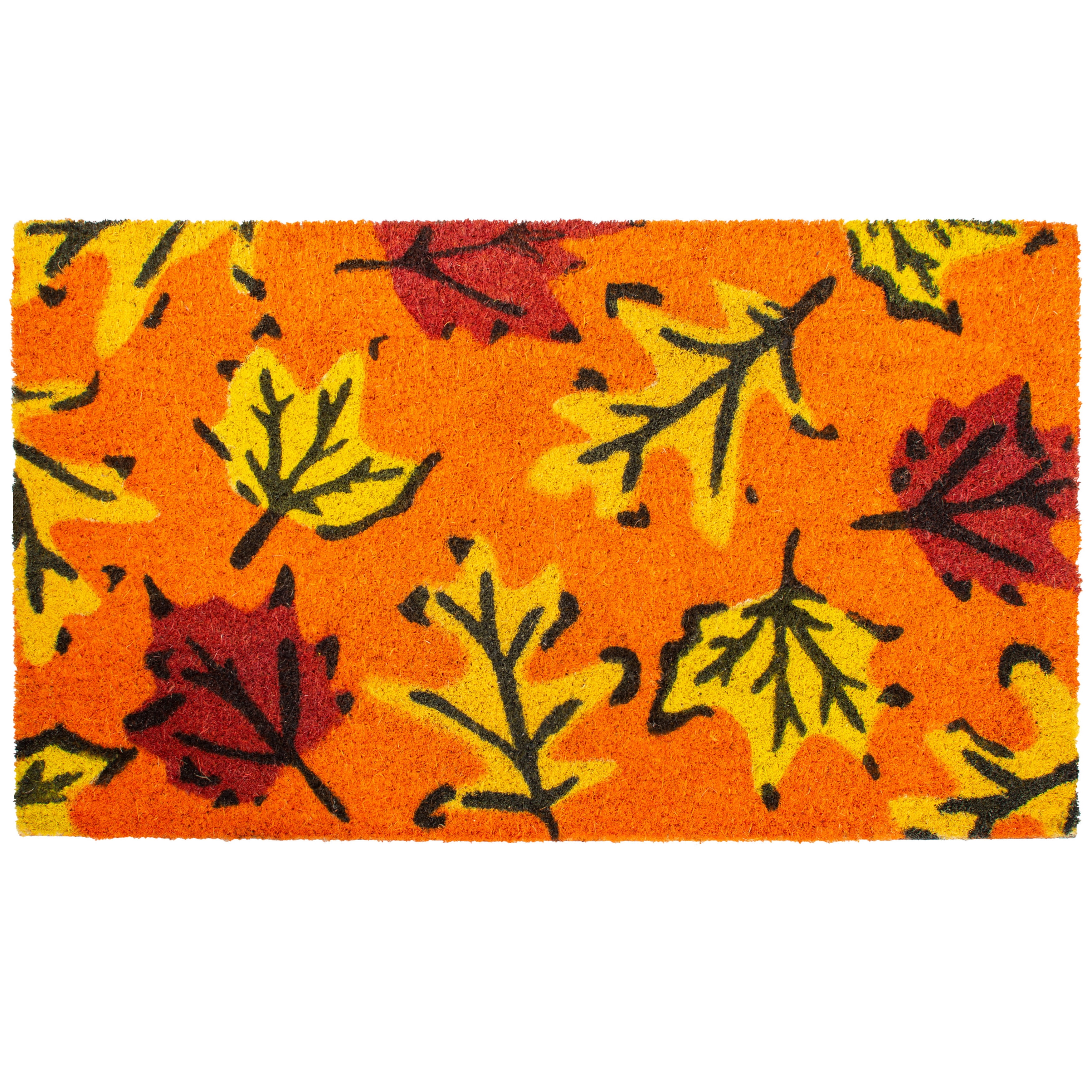 Calloway Mills Fall Leaves Outdoor Doormat