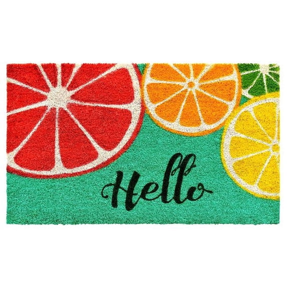 Calloway Mills Fruit Hello Outdoor Doormat