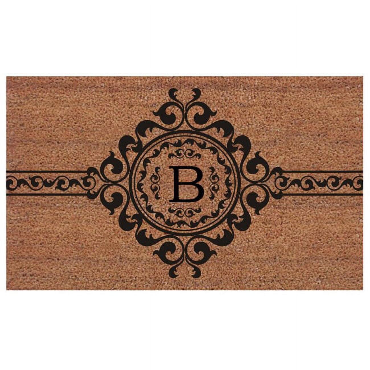 Calloway Mills Garbo Monogram Outdoor Doormat, Extra-thick 2' x 3' (Letter B)