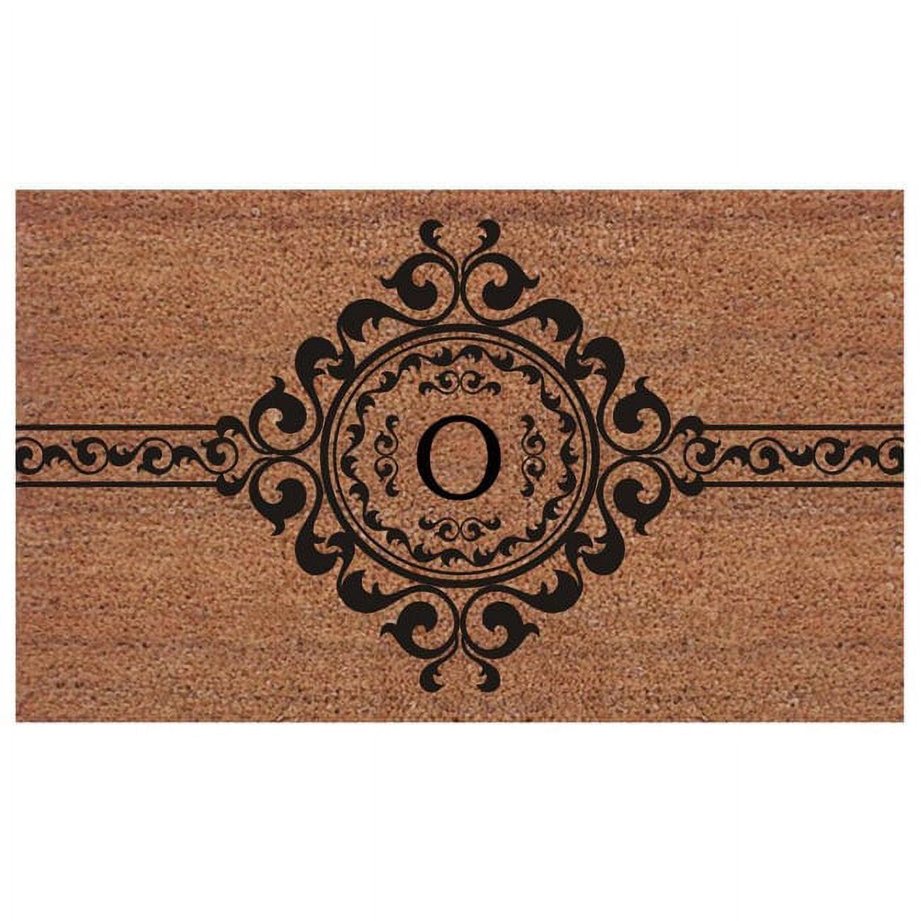 Calloway Mills Garbo Monogram Outdoor Doormat, Extra-thick 2' x 3' (Letter O)
