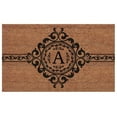 thumbnail image 1 of Calloway Mills Garbo Monogram Outdoor Doormat, Extra-thick 2' x 3' (Letter U), 1 of 5