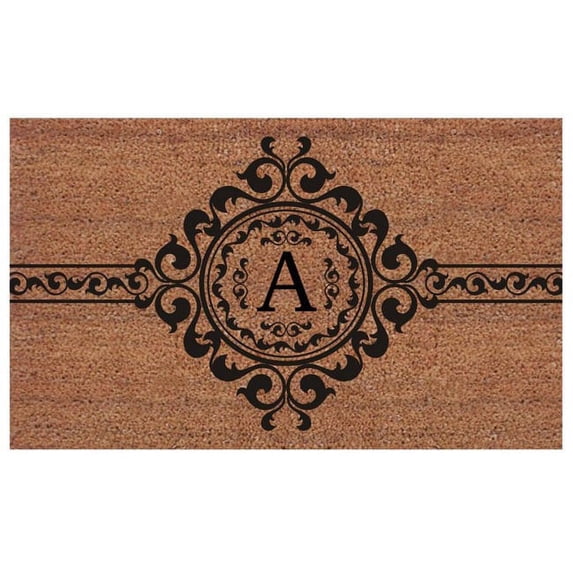 Calloway Mills Garbo Monogram Outdoor Doormat, Extra-thick 2' x 3' (Letter Y)