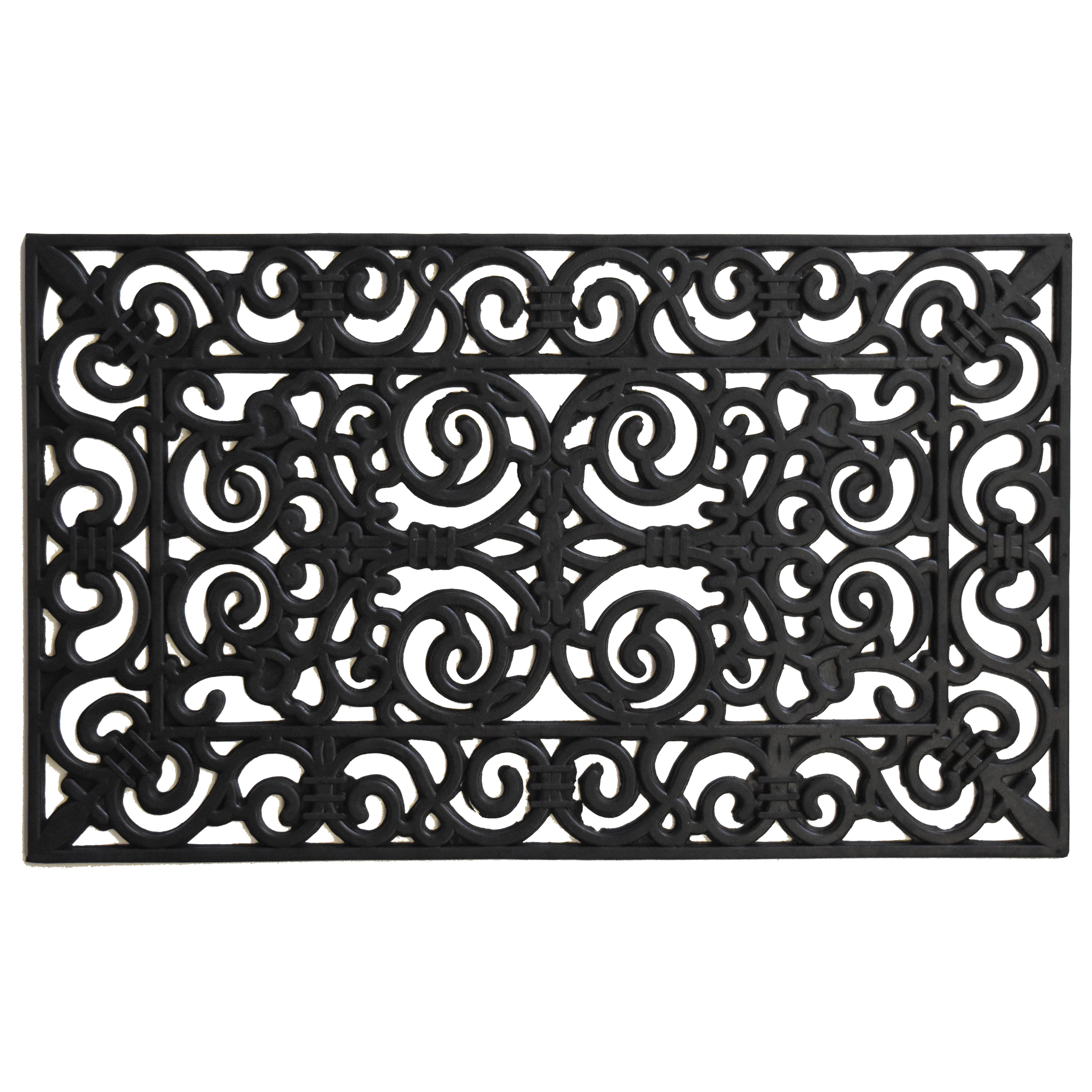 Calloway Mills Gauntlet Rubber Outdoor Doormat 18" x 30"