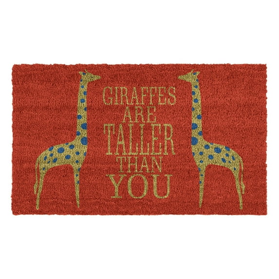 Calloway Mills Giraffes Outdoor Doormat