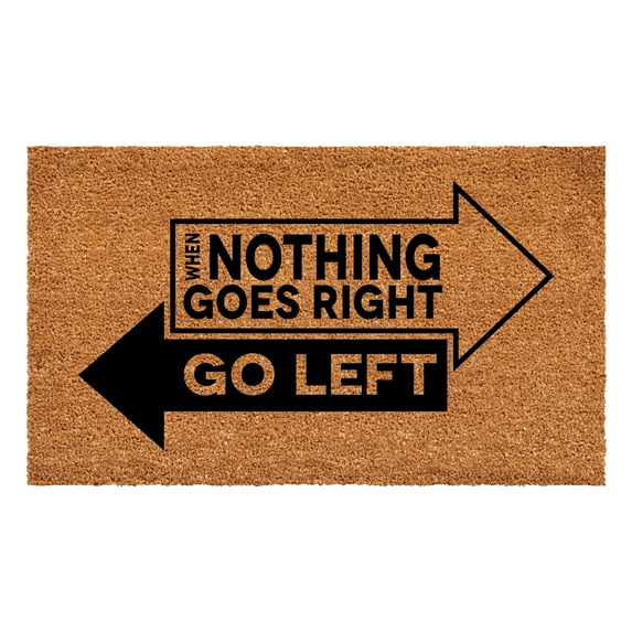 Calloway Mills 108182436 Go Left Doormat, 24 x 36 in.