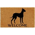 thumbnail image 1 of Calloway Mills Great Dane Outdoor Doormat 17" x 29", 1 of 2