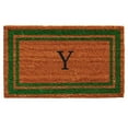 thumbnail image 1 of Calloway Mills Green Border 24" x 36" Monogram Outdoor Doormat (Letter Z), 1 of 1