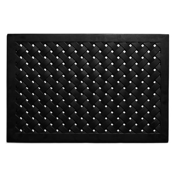 Calloway Mills Hampton Weave Rubber Outdoor Doormat 2' x 3'