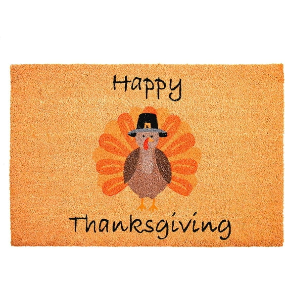 Calloway Mills Happy Thanksgiving Doormat (Multi, 17" x 29")