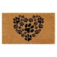 thumbnail image 1 of Calloway Mills Heart Paws Outdoor Doormat 24" x 36", 1 of 4