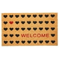 thumbnail image 1 of Calloway Mills Heart Welcome Doormat 30" x 48", 1 of 7