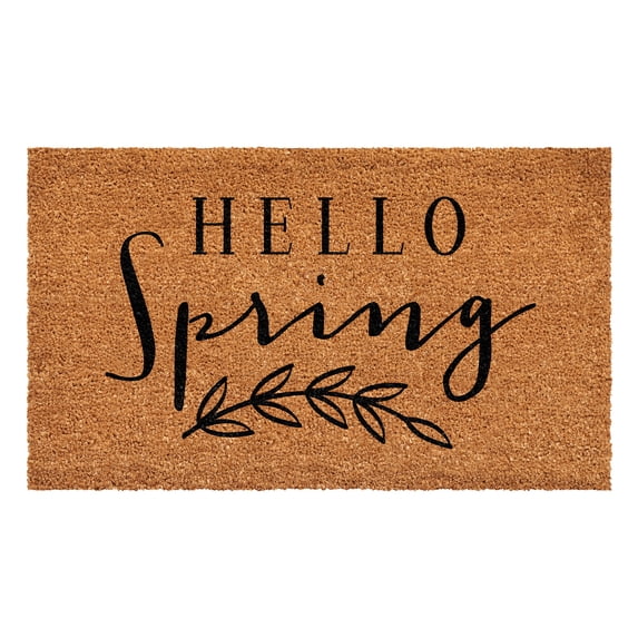 Calloway Mills 107823672 Hello Spring Doormat, 36 x 72 in.