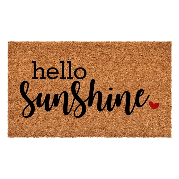 Calloway Mills Hello Sunshine Doormat, 17" x 29"