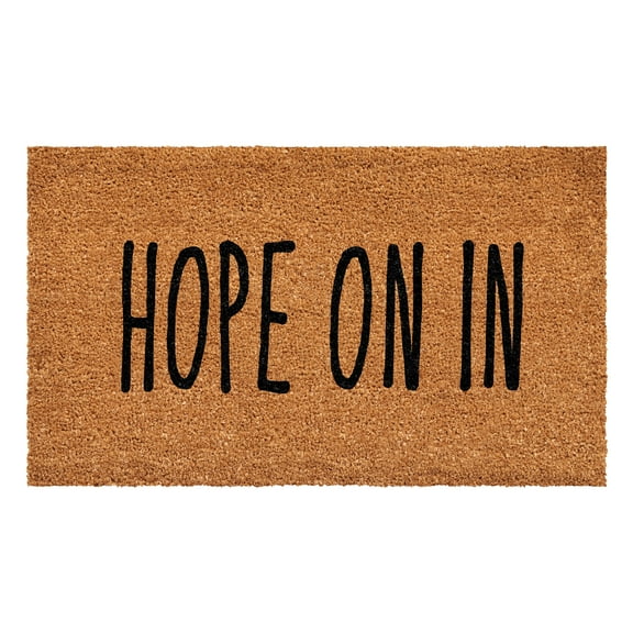 Calloway Mills 109852436 24 x 36 in. Hop on in Rectangular Doormat, Multi Color