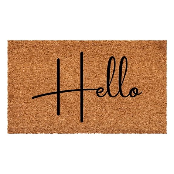 Calloway Mills Kenzo Hello Doormat, 17" x 29"