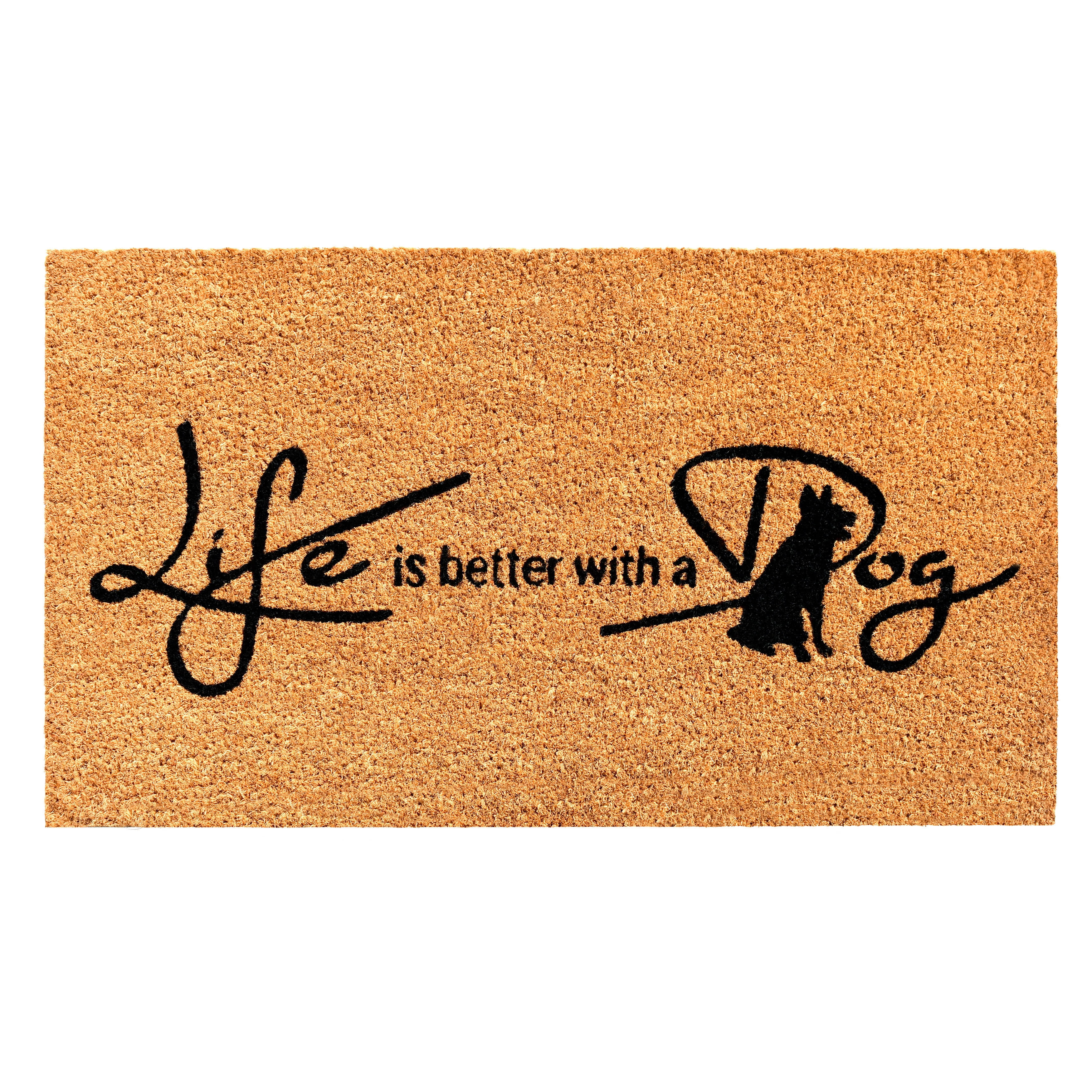 Calloway Mills Life is better with a Dog Doormat
