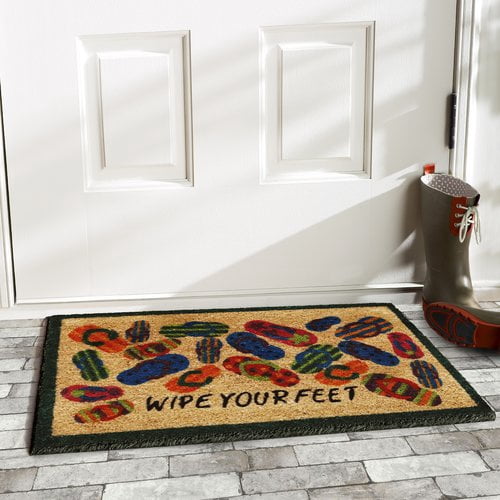 Calloway Mills Lots of Flip-Flops Outdoor Doormat