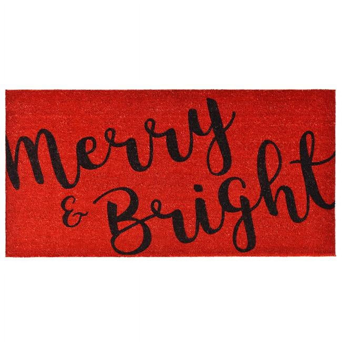 Calloway Mills Merry & Bright Outdoor Doormat, 30" x 48"