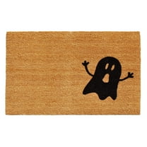 Calloway Mills Natural/Black Ghost Outdoor Doormat 17" x 29"