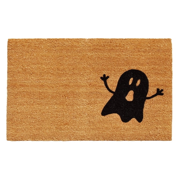 Calloway Mills Natural/Black Ghost Outdoor Doormat 24" x 36"