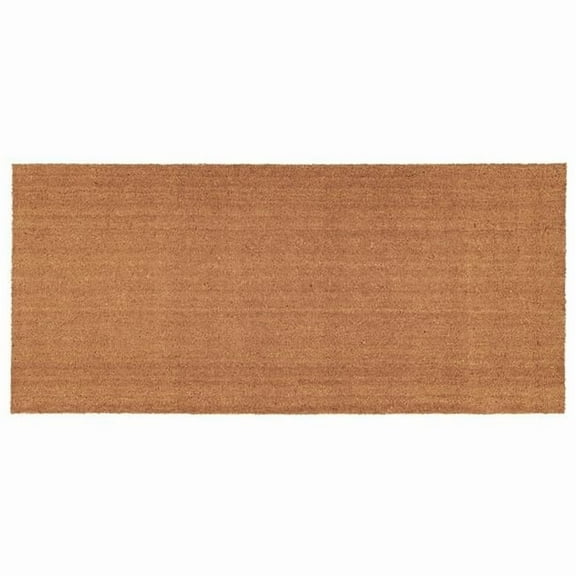Calloway Mills Natural Coir & Vinyl Outdoor Doormat 2' x 4'