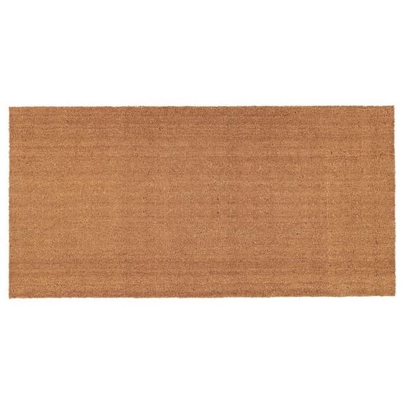 Calloway Mills 153553048 30 x 48 in. Natural Coir with Vinyl Backing Rectangular Doormat