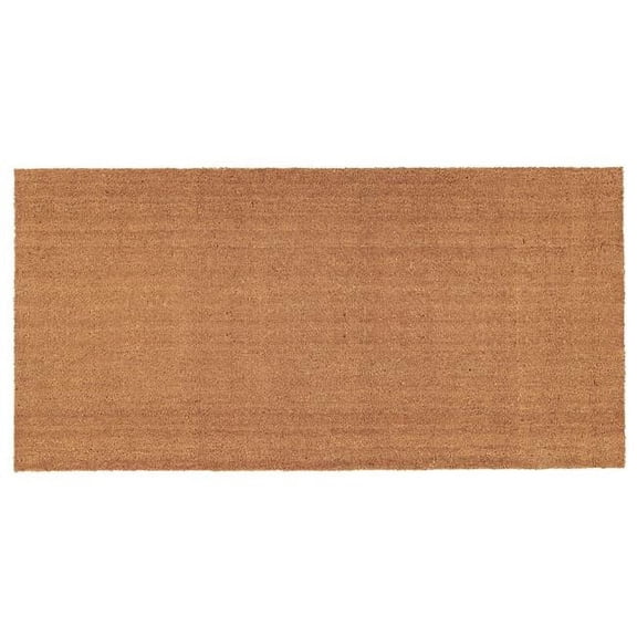 Calloway Mills 153553048 30 x 48 in. Natural Coir with Vinyl Backing Rectangular Doormat