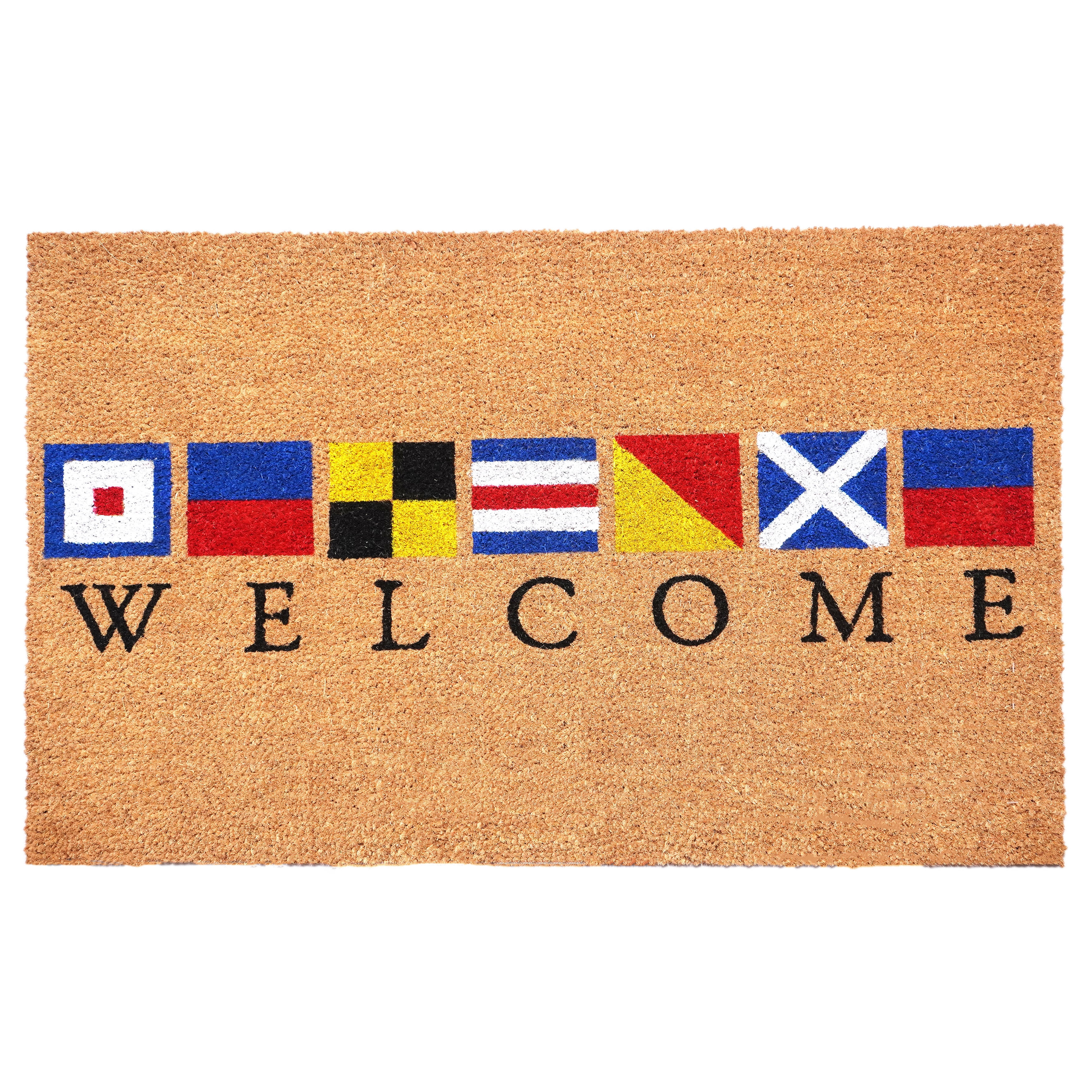 Calloway Mills Nautical Welcome Outdoor Doormat 2' x 3'