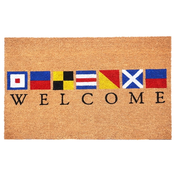 Calloway Mills Nautical Welcome Outdoor Doormat 2' x 3'