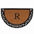 thumbnail image 1 of Calloway Mills Ornate Scroll Monogram Outdoor Doormat 2' x 3' (Letter R), 1 of 5
