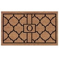 thumbnail image 1 of Calloway Mills Pantera Monogram Outdoor Doormat, Extra-thick 2' x 3' (Letter O), 1 of 5