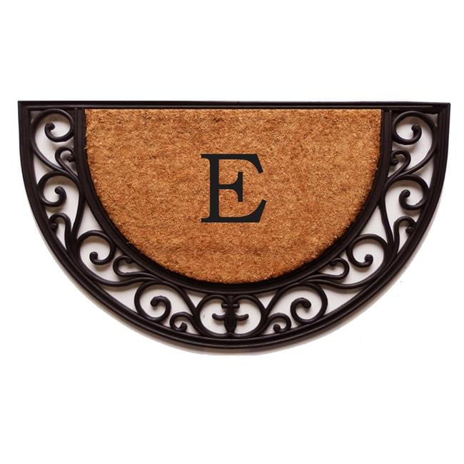 Calloway Mills Plantation Arch Monogram Outdoor Doormat 18" x 30" (Letter E)