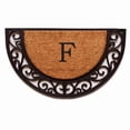 thumbnail image 1 of Calloway Mills Plantation Arch Monogram Outdoor Doormat 18" x 30" (Letter F), 1 of 5