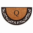 thumbnail image 1 of Calloway Mills Plantation Arch Monogram Outdoor Doormat 18" x 30" (Letter Q), 1 of 5