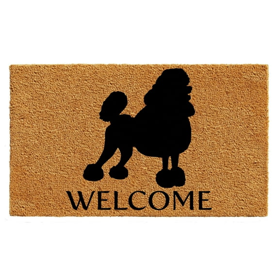 Calloway Mills Poodle Outdoor Doormat 24" x 36"