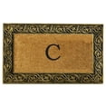 thumbnail image 1 of Calloway Mills Prestige Gold Monogram Outdoor Doormat 18" x 30" (Letter C), 1 of 5