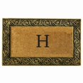 thumbnail image 1 of Calloway Mills Prestige Gold Monogram Outdoor Doormat 18" x 30" (Letter H), 1 of 5
