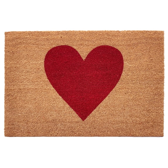 Calloway Mills Red Heart Doormat