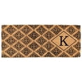 thumbnail image 1 of Calloway Mills Regency Monogram Outdoor Doormat 18" x 46" x 1.5" (Letter K), 1 of 1