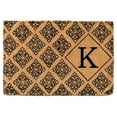 thumbnail image 1 of Calloway Mills Regency Monogram Outdoor Doormat 24" x 36" x 1.5" (Letter K), 1 of 1