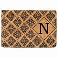 thumbnail image 1 of Calloway Mills Regency Monogram Outdoor Doormat 24" x 36" x 1.5" (Letter N), 1 of 1