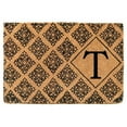 thumbnail image 1 of Calloway Mills Regency Monogram Outdoor Doormat 24" x 36" x 1.5" (Letter T), 1 of 1