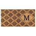 thumbnail image 1 of Calloway Mills Regency Monogram Outdoor Doormat 3' x 6' x 1.5" (Letter M), 1 of 1