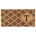 thumbnail image 1 of Calloway Mills Regency Monogram Outdoor Doormat 3' x 6' x 1.5" (Letter T), 1 of 1