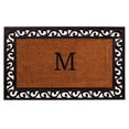 thumbnail image 1 of Calloway Mills Rembrandt Monogram Outdoor Doormat 18" x 30" (Letter M), 1 of 5