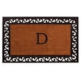 thumbnail image 1 of Calloway Mills Rembrandt Monogram Outdoor Doormat 22" x 36" (Letter D), 1 of 5