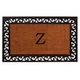 thumbnail image 1 of Calloway Mills Rembrandt Monogram Outdoor Doormat 22" x 36" (Letter Z), 1 of 5